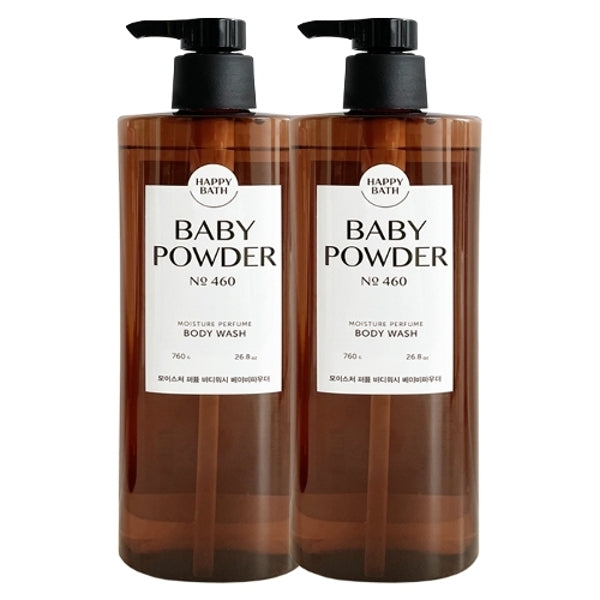 Happy Bath Moisture Performed Shower Body Wash for Women, Men (760g 26.8 oz) skin care and skin soft body balance PH cleansing foam, restore the skin barrier, aroma scent