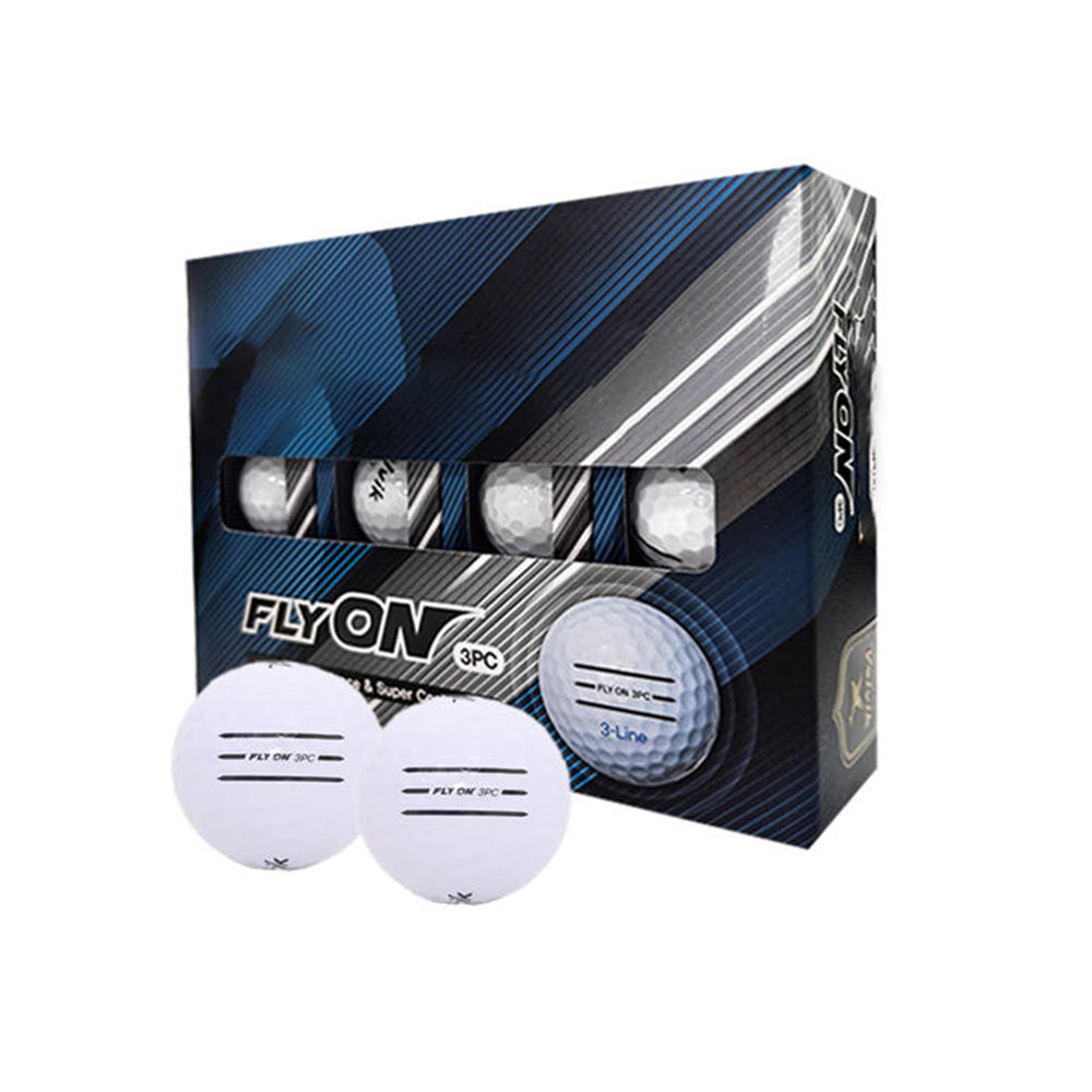 Volvik Fly On Golf Ball (3Pcs X 8 Boxes) 2 Dozens, Power Distance and Super Control Golf Balls Bundle Gift Set