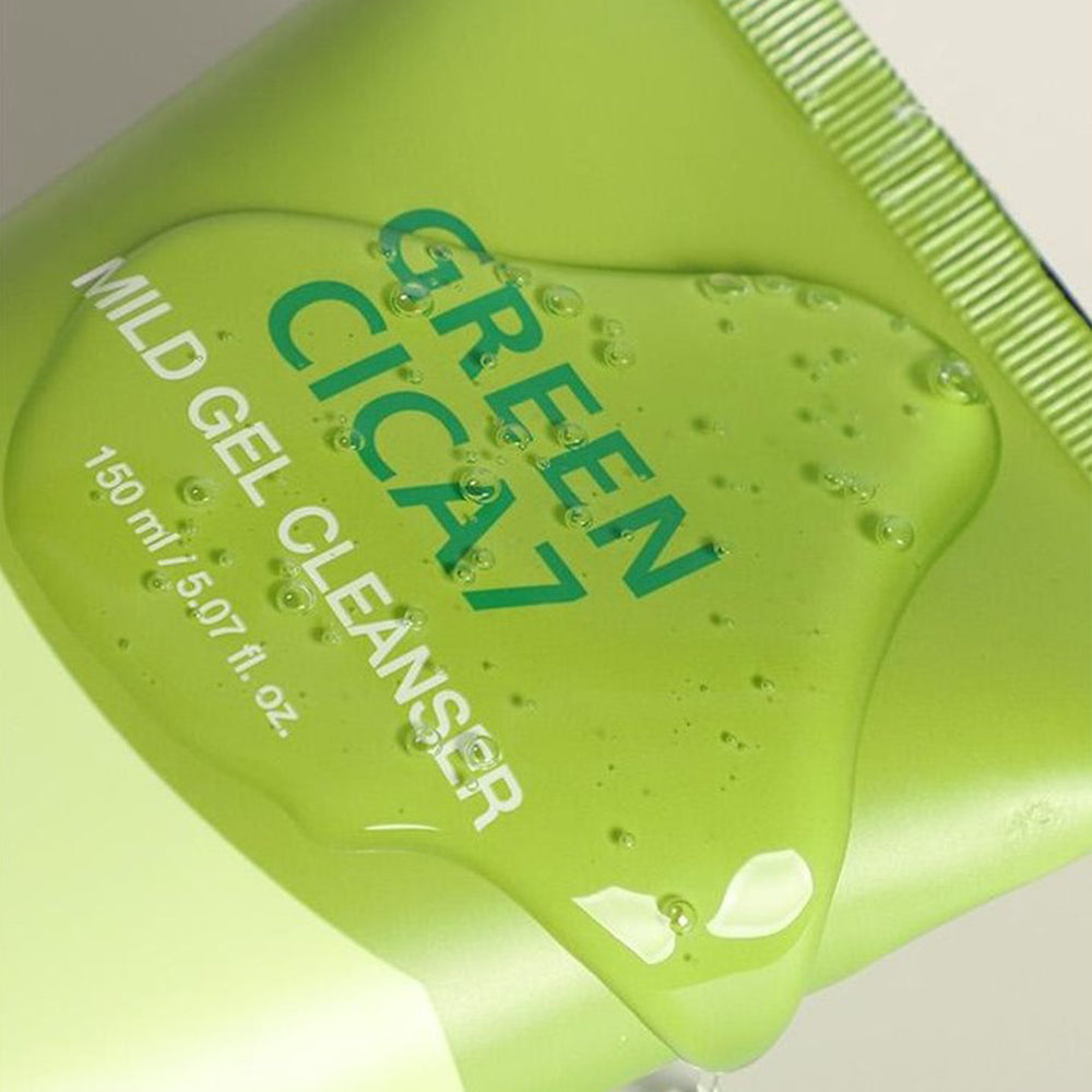The YEON Green 7 Mild Gel Cleanser 150ml(5.07 oz), pH Balanced, Deep Cleansing Moisturizing Facial Foam Cleanser
