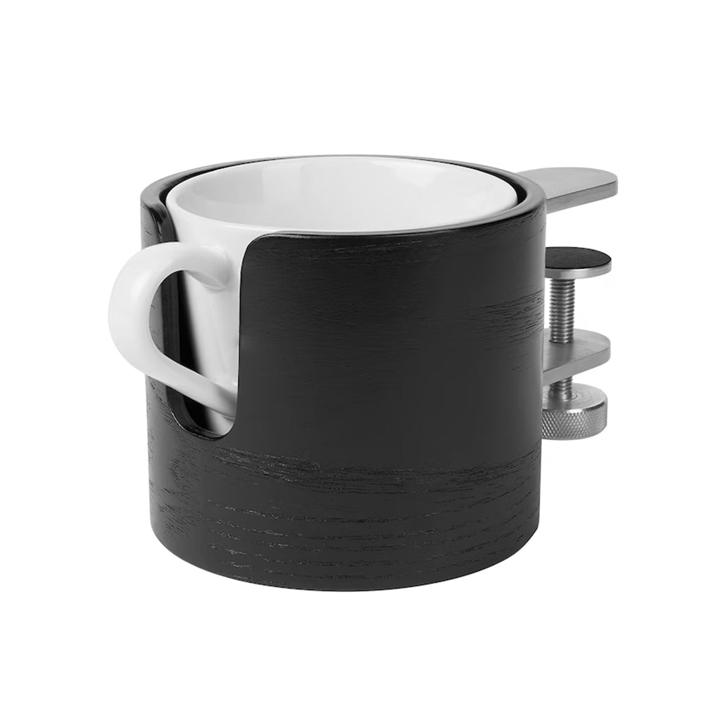 Ikea LÅNESPELARE Cup Holder 1Pack, Table Edge Clamp Cup Holder for Home Office Desk, Gaming Desk Accessories, Computer Desk Accessories, Anti-Spill Cup Holder