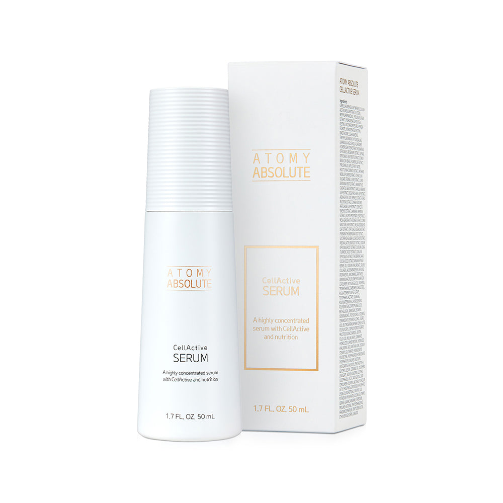 Atomy Absolute Selective Korean Skincare Set (Toner, Ampoule, Serum, Lotion, Eye-Complex, Nutrition Cream), 6 In 1 Skincare Gift Set