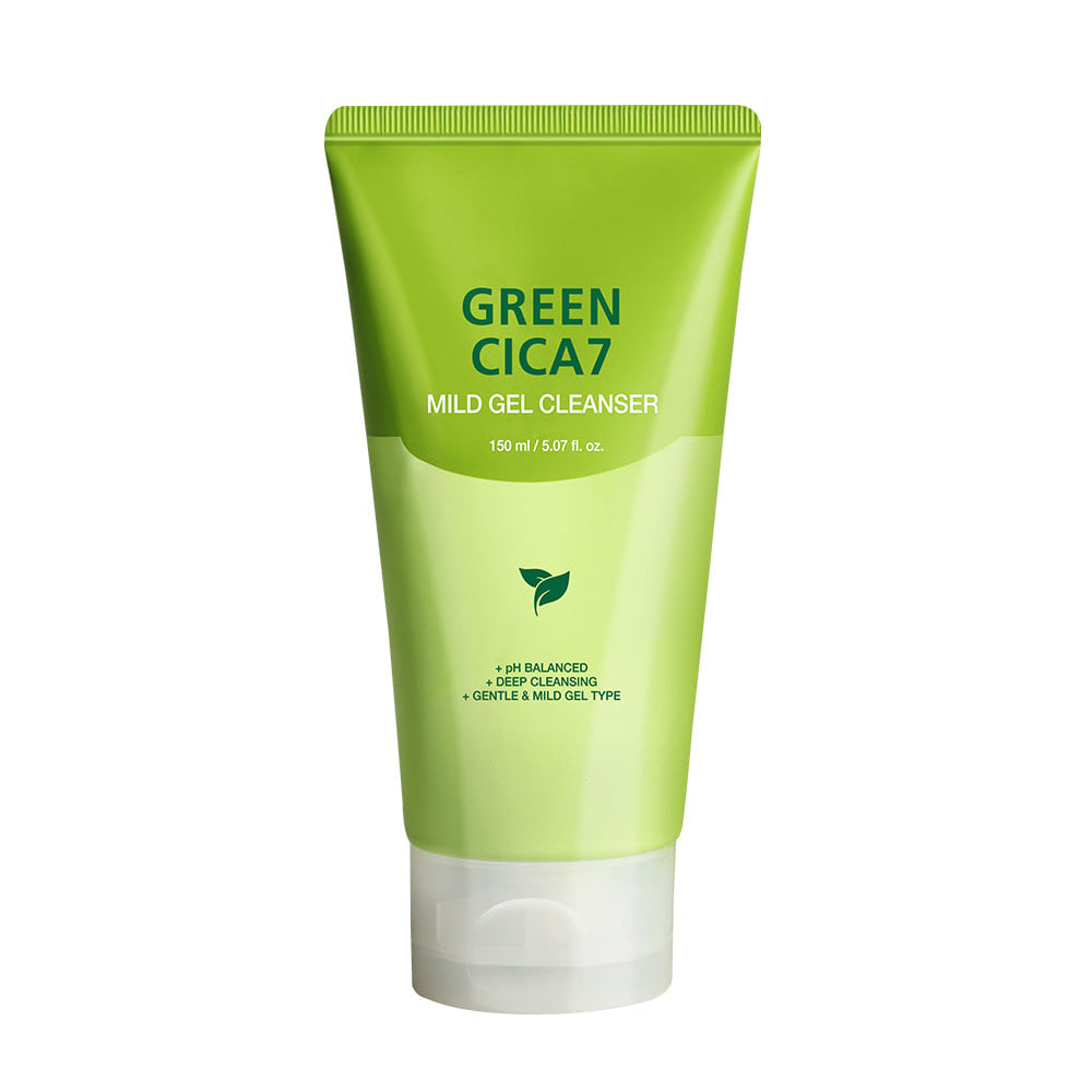 The YEON Green 7 Mild Gel Cleanser 150ml(5.07 oz), pH Balanced, Deep Cleansing Moisturizing Facial Foam Cleanser