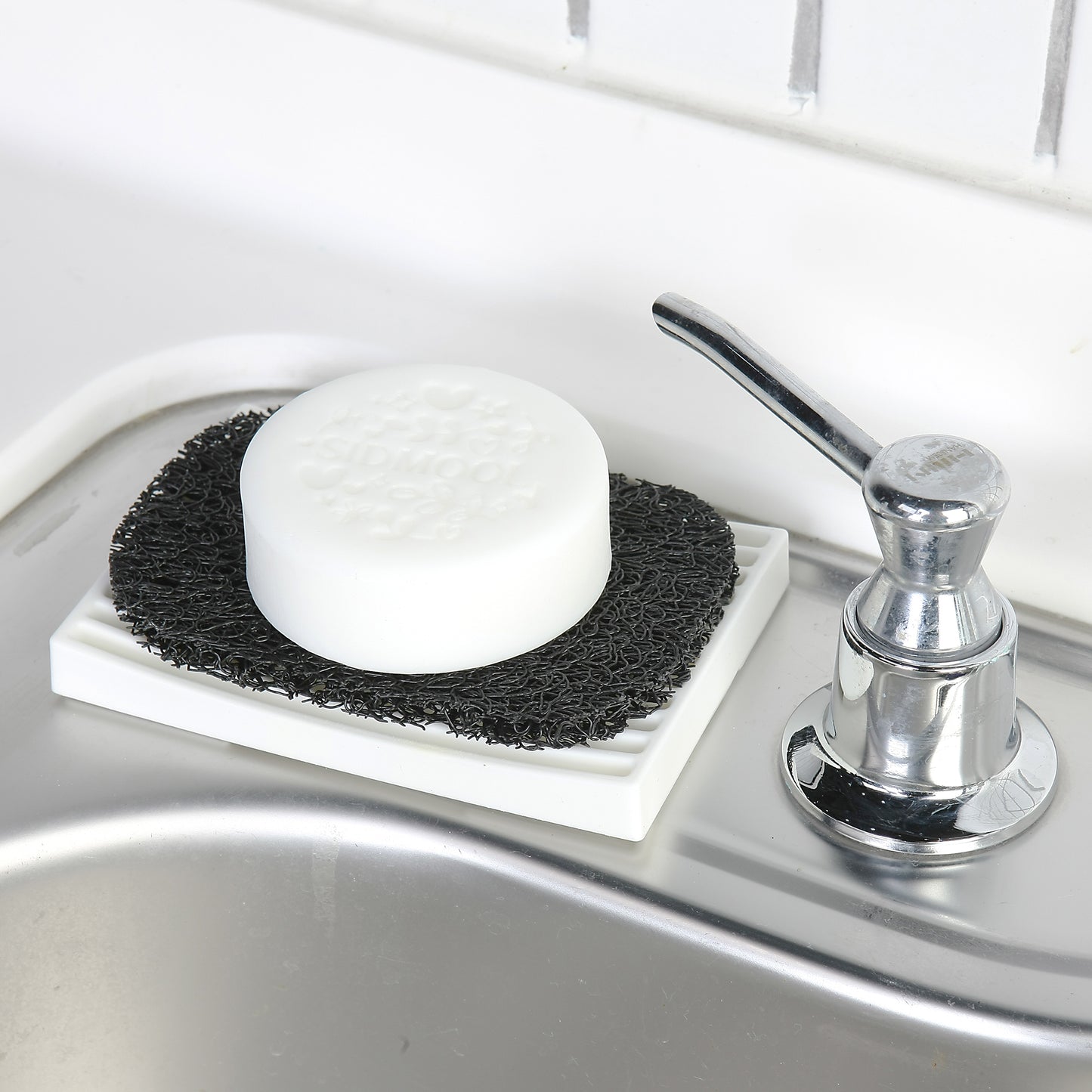 Soap Saver Bar Soap Shampoo Bar Holder Dish Accessory, Self Draining Pads for Soap Lift Dish, Soap Tray Mat Fits All Soap Dish Sets - 6 Piece Set