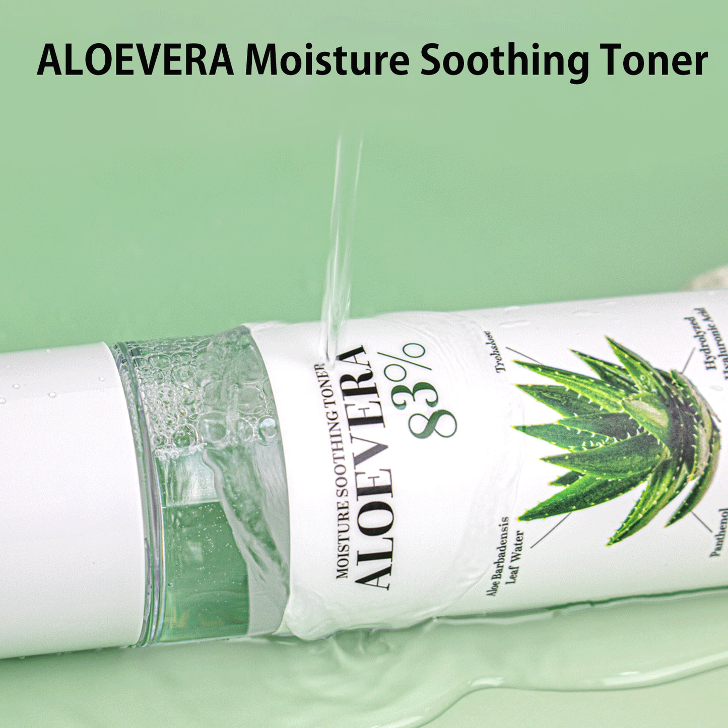 FROMNATURE ARLESHEIM Aloe Vera Moisture Soothing Toner 150ml - Hydrating & Nourishing with Hyaluronic Acid