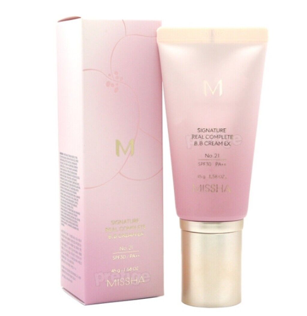 MISSHA M Signature Real Complete BB Cream EX SPF30/PA++ (No.21/Light Beige) 45g