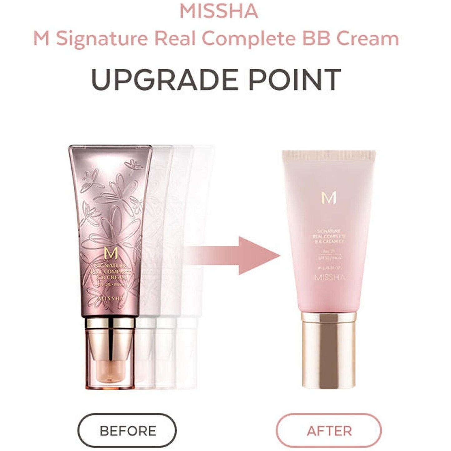 MISSHA M Signature Real Complete BB Cream EX SPF30/PA++ (No.21/Light Beige) 45g