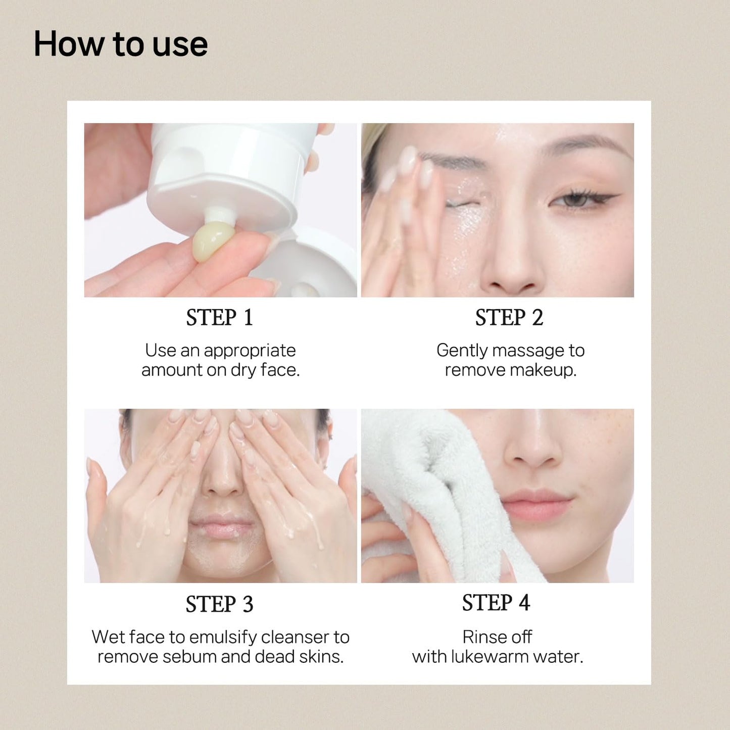 B Lab CICA Soft Meltaway Cleansing Balm 100ml facial deep remover