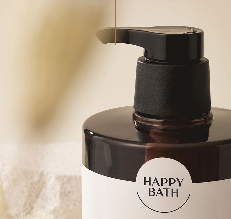 Happy Bath Original Collection Body Wash No 358 Mild PH formula, Clean Cotton (910g 32 oz)