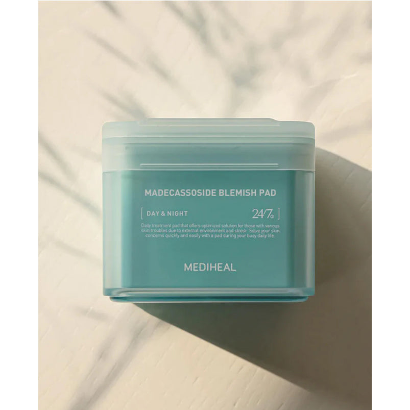 Mediheal Madecassoside Cotton Facial Pads Toner Pads with Centella Asiatica to Improve Uneven Skin Tone 100 Pads