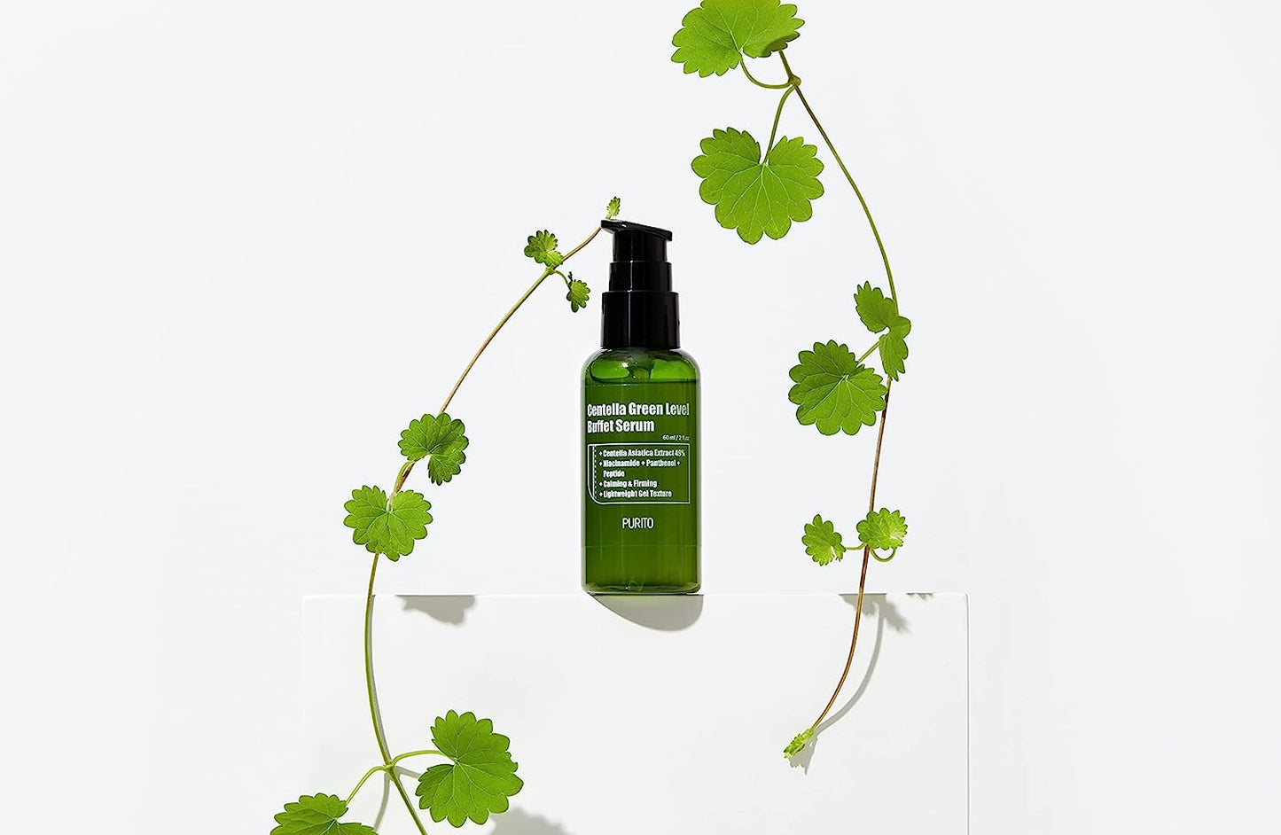 PURITO Centella Green Level Buffet Serum 60ml/ 2 fl oz, Serum for Face, Centella Asiatica,Recovery Facial Serum