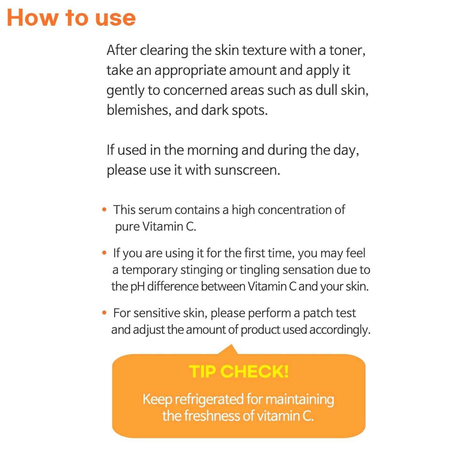 TIAM Vitamin C24 Surprise Serum (30ml 1.01fl oz.) Facial Skin Care