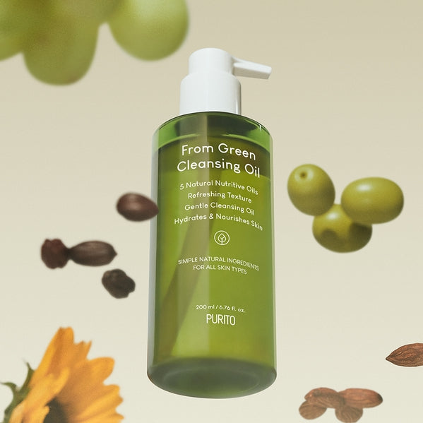 PURITO From Green Cleansing Oil with Five Essential Natural Oils, 200 ml