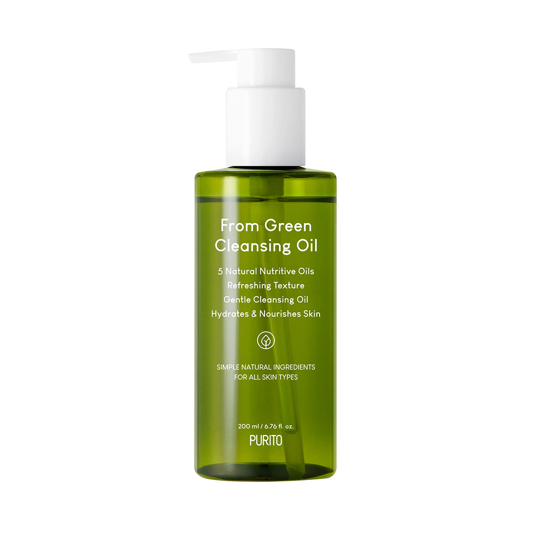 PURITO From Green Cleansing Oil with Five Essential Natural Oils, 200 ml