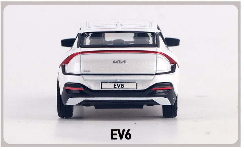 KIA Motors Car EV6 Mini Diecast 1:38 Scale Miniature Display Toy