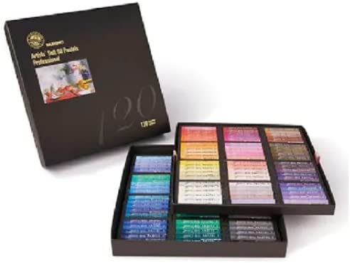 Mungyo Gallery Soft Oil Pastels Set of 120 - Assorted Colors (Professional MOPV-120)