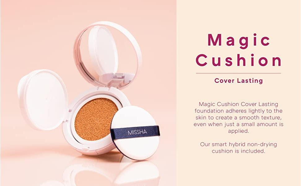 MISSHA Magic Cushion Cover Lasting Foundation SPF50+PA+++ 15g / 0.52 oz #21