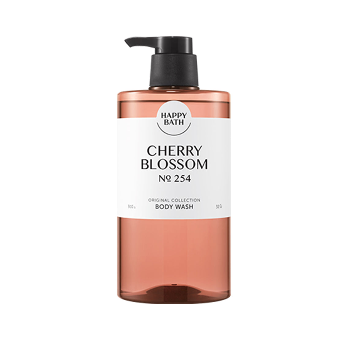 Happy Bath Original Collection Baby Powder Body Wash No 254 Mild PH formula, Cherry Blossom (32 Oz 910g)
