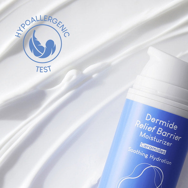 PURITO Dermide Relief Barrier Moisturizer 100ml / 3.38 fl. oz. Vegan and Cruelty Free, Relieving Moisturizer, Soothing, Calming, Safe Ingredients, Protective Barrier