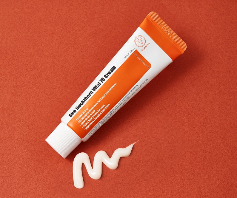 PURITO Sea Buckthorn Vital 70 Cream 50ml / 1.7 fl.oz, ESSENTIAL OIL-FREE