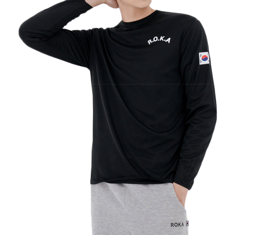 ROKA Korean Military Soldier Long Sleeve T-Shirt, Republic Of Korea Army