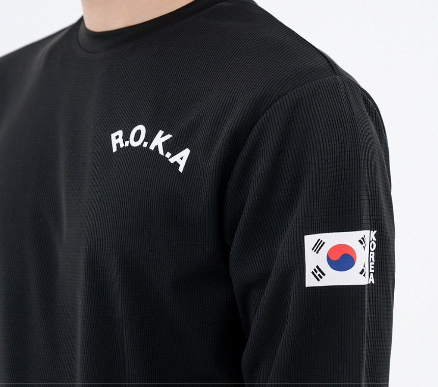 ROKA Korean Military Soldier Long Sleeve T-Shirt, Republic Of Korea Army