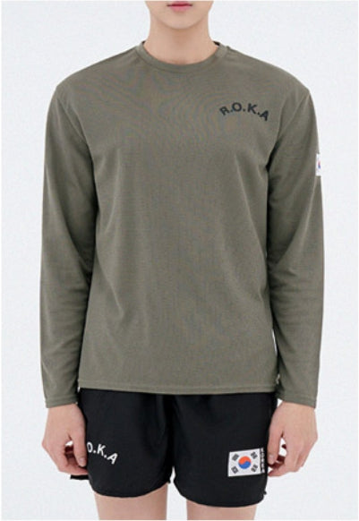 ROKA Korean Military Soldier Long Sleeve T-Shirt, Republic Of Korea Army