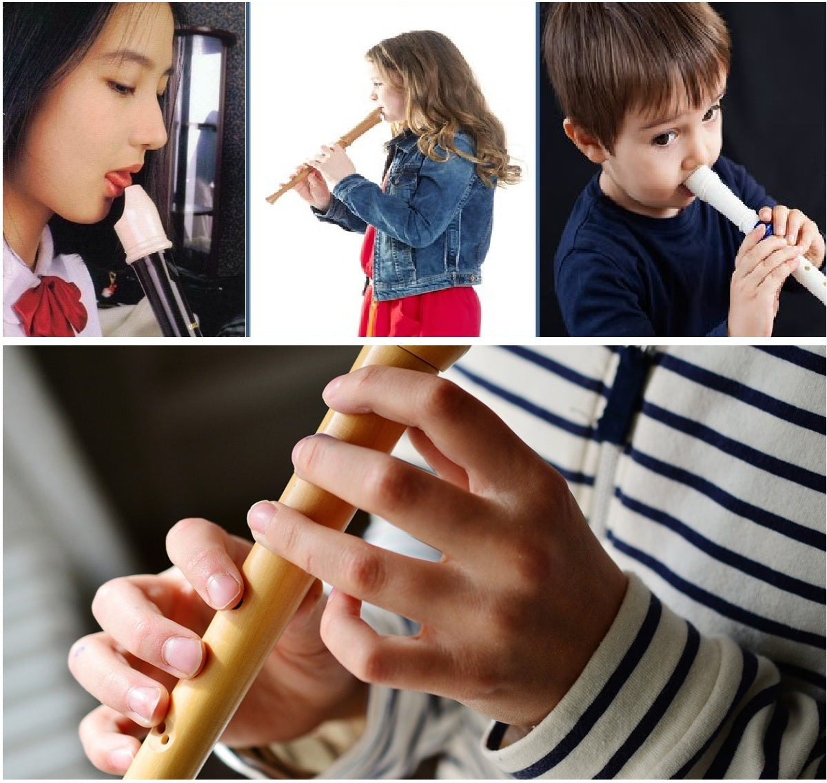 Youngchang Student Soprano BAROQUE Recorder with Cleaning Rod, Case Bag Musical Instrument (Brown) YSRWB-140