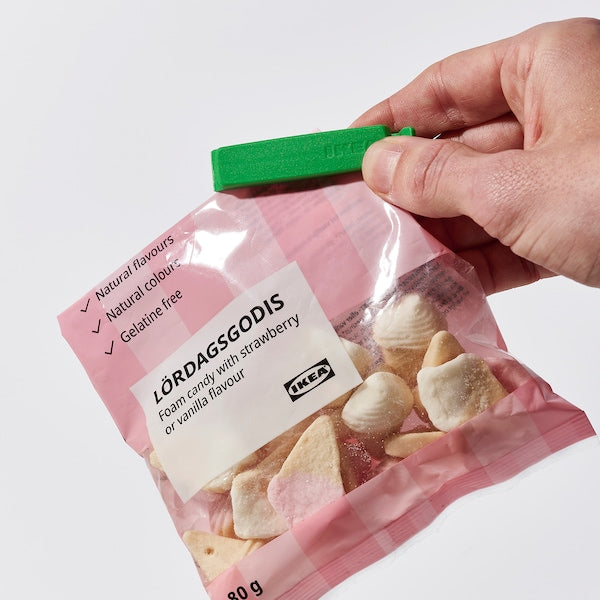 BEVARA Snack Sealing Clip Mixed Color and Sizes, Multicolor, Bag Keeps The Contents Fresh for IKEA 26 Set