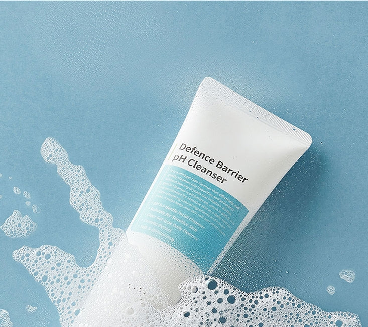 PURITO Defence Barrier Ph Cleanser 150ml/5.1 fl.oz Sensitive Skin, Oil Control, Pore Cleansing, Refreshening, Low pH 5.5, Gentle Cleanser, lightweight