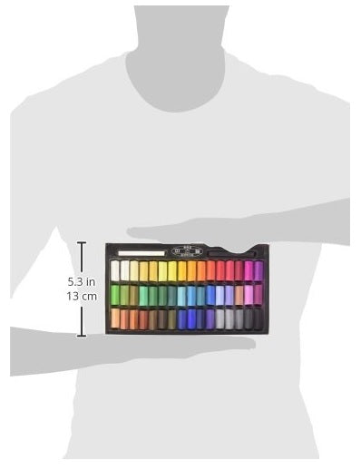 Mungyo Non Toxic Mungyo Soft Pastel Set of 48 Assorted Colors Square Chalk