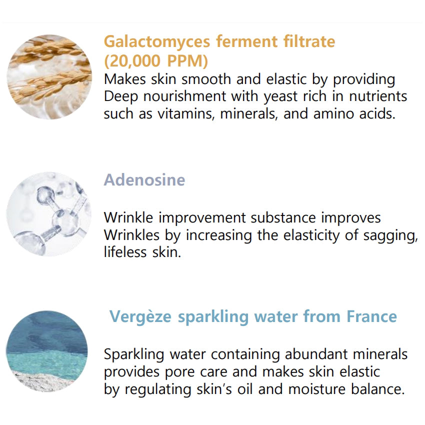 RiRe Galactomyces Ampoule Stick (15g 0.52oz) Multi Balm Stick Moisturizing Wrinkle & Lip Care Portable Size Multi Usable