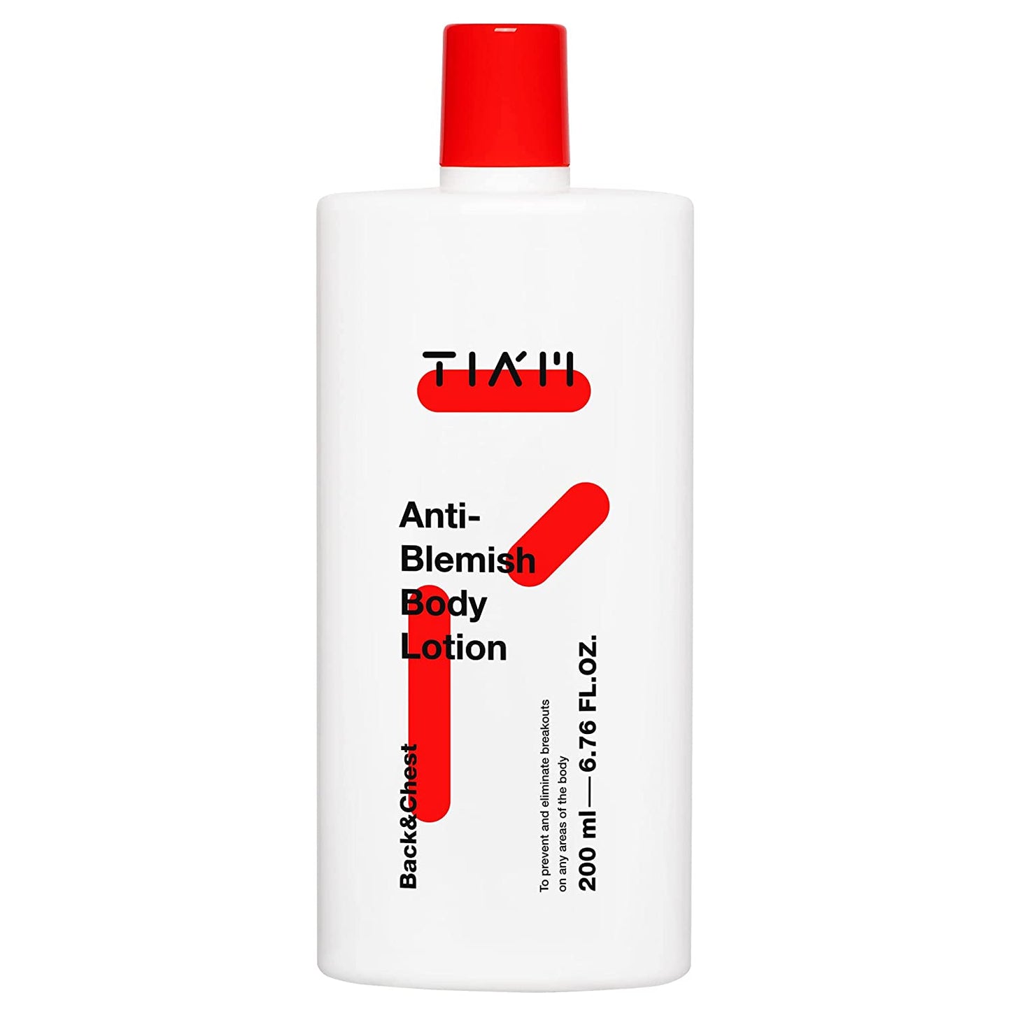 TIAM Anti-Blemish Body Lotion, Body Acne Treatment, Bacne, Great for Fighting Breakouts and Acne Scars Removal, 6.76 OZ