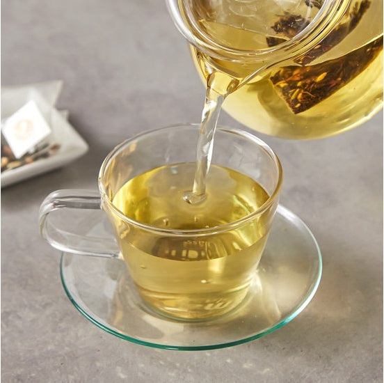 Apple & Cinnamon Black Tea Bag (1.5g x 12 Tea Bags) Herbal Tea, Pyramid Tea Bags, The Aromas of Ripe Apple and Spicy Tones of Cinnamon