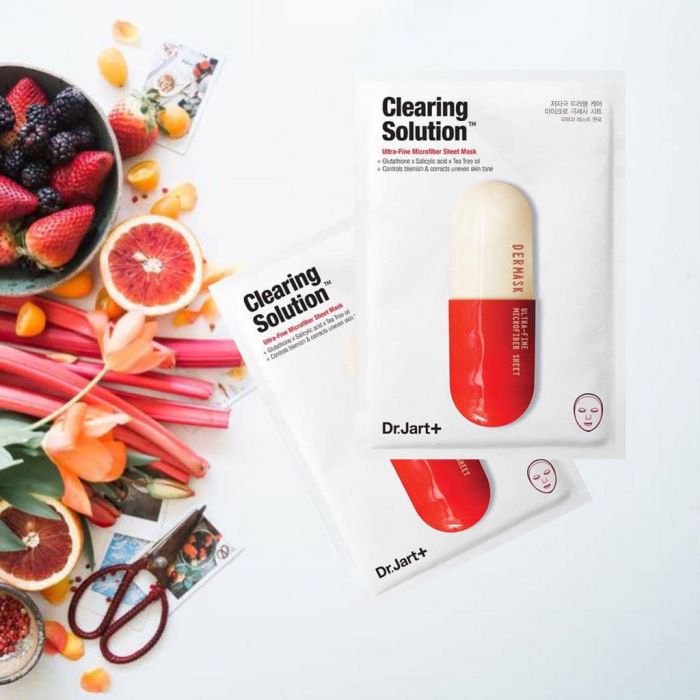 Dr.Jart+ Dermask Clearing Solution Ultra-Fine Microfiber Sheet Mask (5 Sheets)