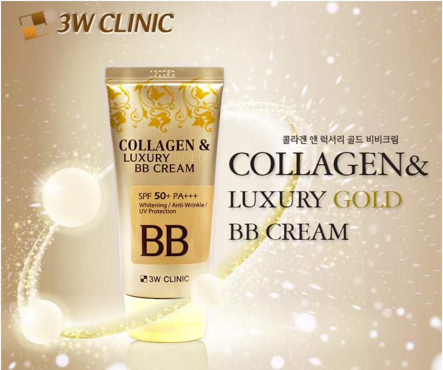 3W Clinic Collagen Luxury Gold BB Cream SPF50+ PA+++ (50ml)