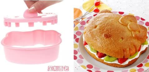Hello Kitty Cookie Sandwich Toast Bread Cutter Mold