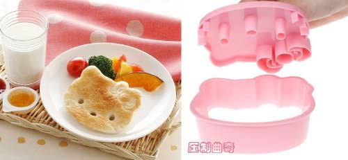 Hello Kitty Cookie Sandwich Toast Bread Cutter Mold