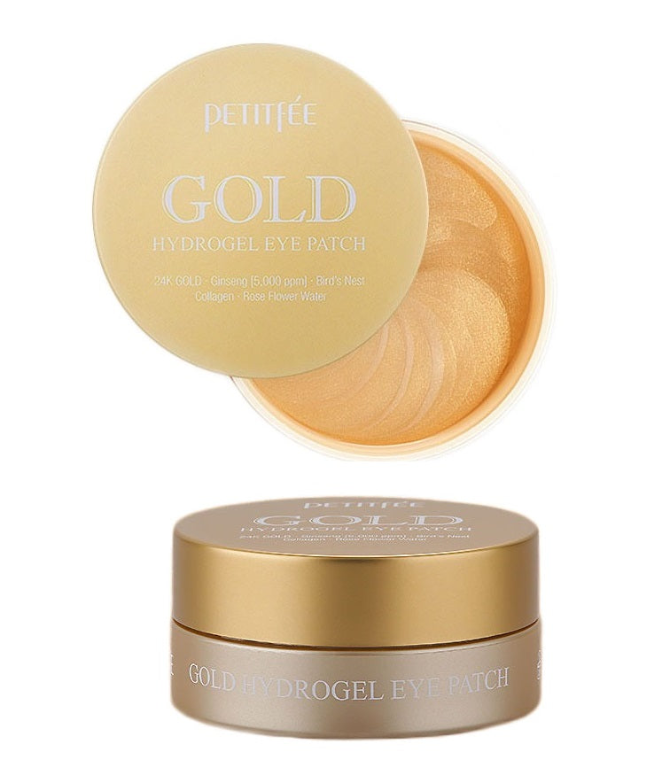Petitfee Gold Hydro Gel Eye Patch (60 Sheets) Korea Cosmetic