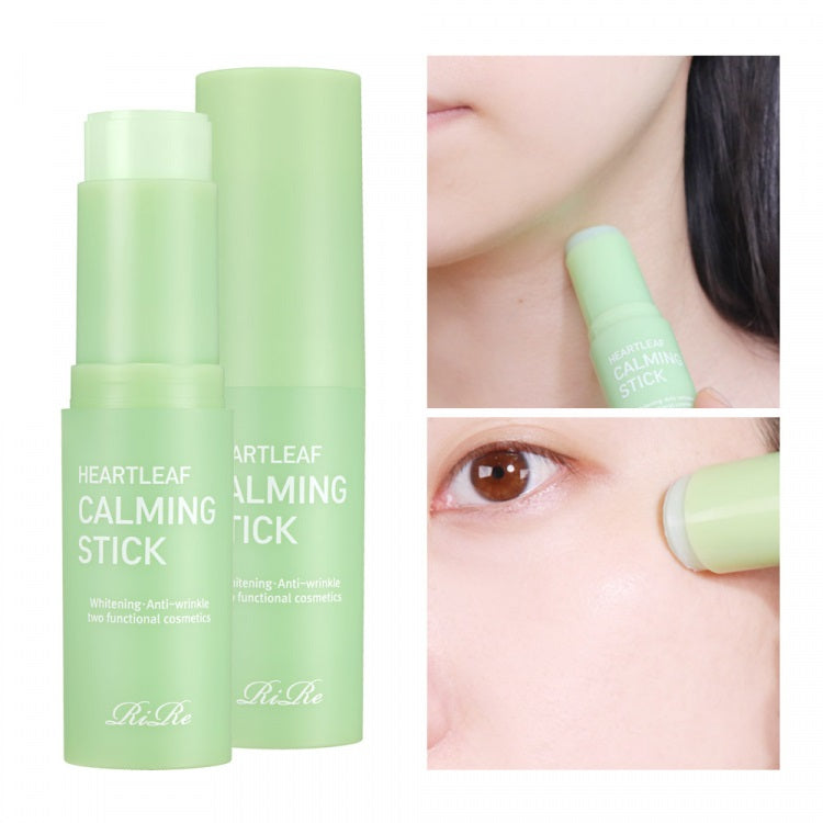 RiRe Heartleaf Calming Ampoule Stick (15g 0.53 oz.) Multi Balm Stick, Soothing Care, Wrinkle Care, Portable Size