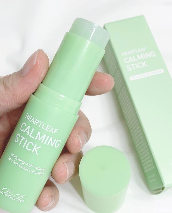 RiRe Heartleaf Calming Ampoule Stick (15g 0.53 oz.) Multi Balm Stick, Soothing Care, Wrinkle Care, Portable Size