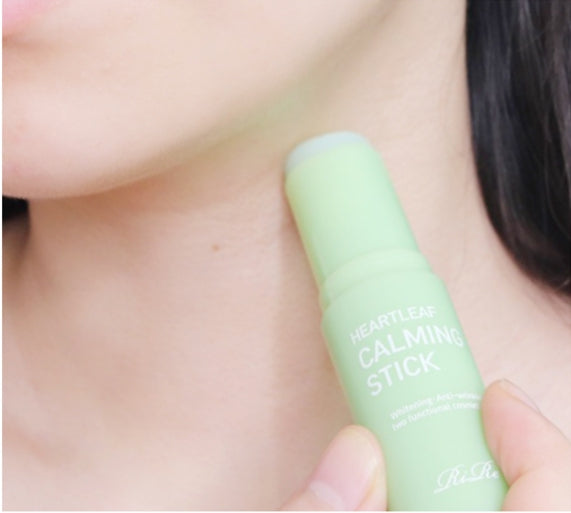 RiRe Heartleaf Calming Ampoule Stick (15g 0.53 oz.) Multi Balm Stick, Soothing Care, Wrinkle Care, Portable Size