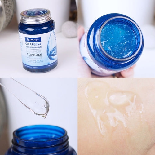 Farmstay Collagen n Hyaluronic Acid All in One Ampoule (250ml)