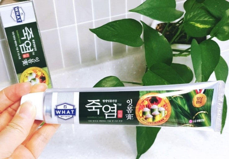 LG ItMonGo Bamboo Salt Toothpaste for Sensitive Teeth 120gram (4.23ounce x 3 counts)