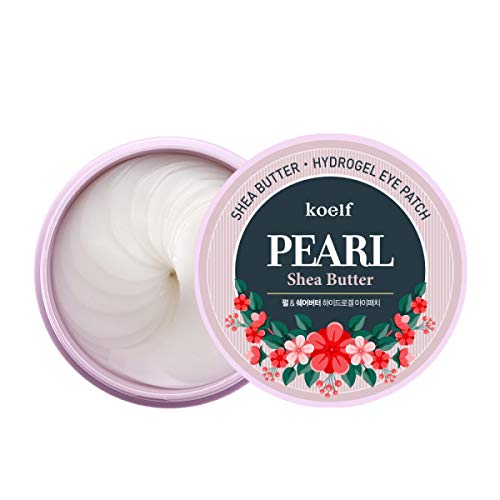 Koelf Pearl Shea butter Hydro Gel Eye Patch(60 sheets) Korea Cosmetic