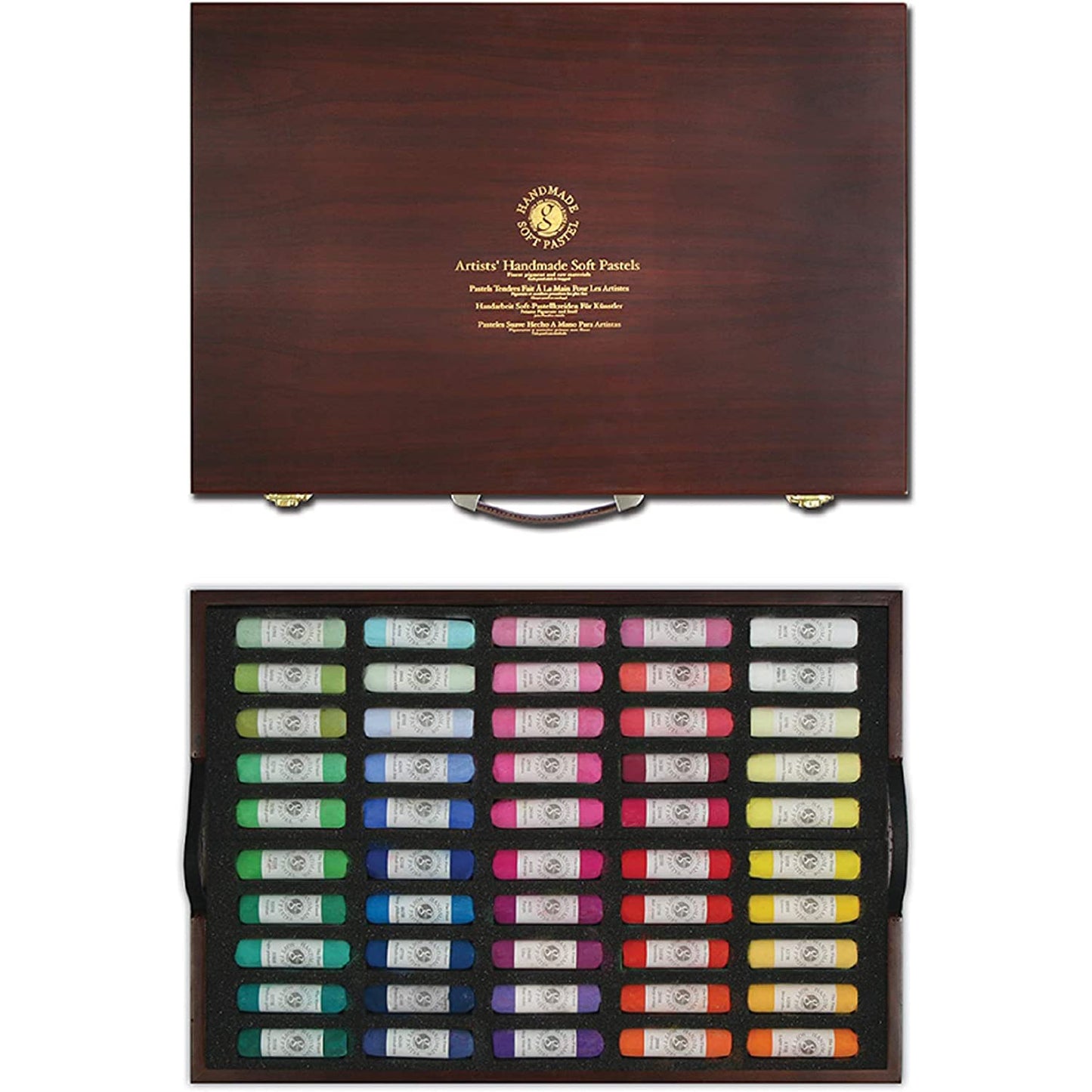 Mungyo Artists' Handmade Soft Pastels 100 Colors Set (MPHM-100)