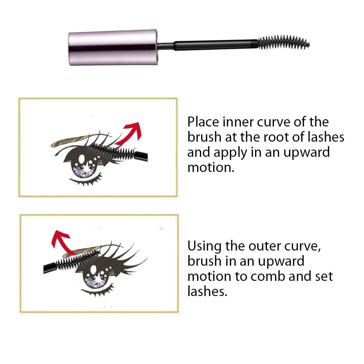 Kissme Heroine Make Waterproof Long and Curl Long-Lasting Mascara 6g (Black)