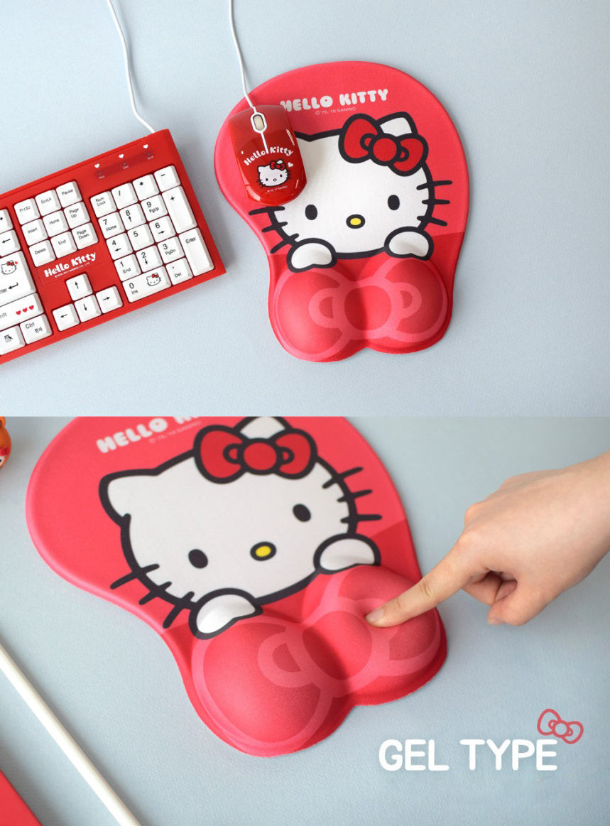 Cute Mouse Pad with Gel Wrist Protection Soft & Comfortable Mousepad for Computer, Laptop, Gaming & Office
