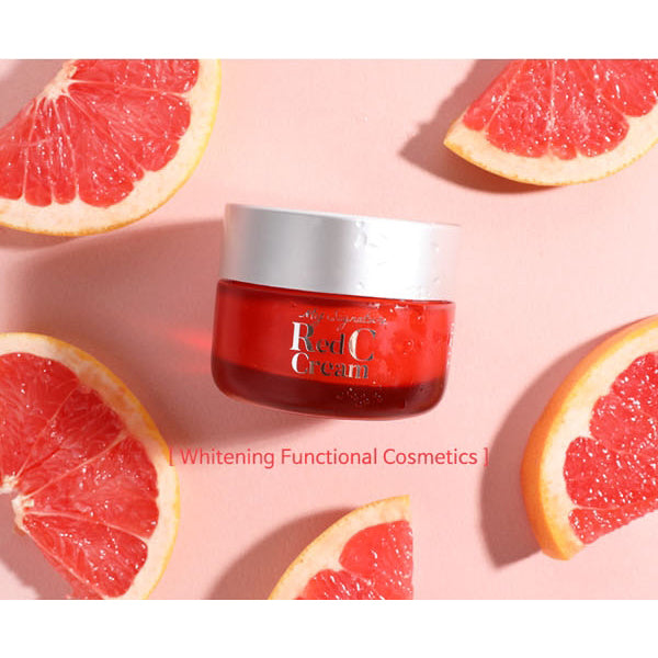 TIAM My Signature Red C Cream, Brightening (50ml 1.7fl oz) Skin Care, Korea Cosmetic
