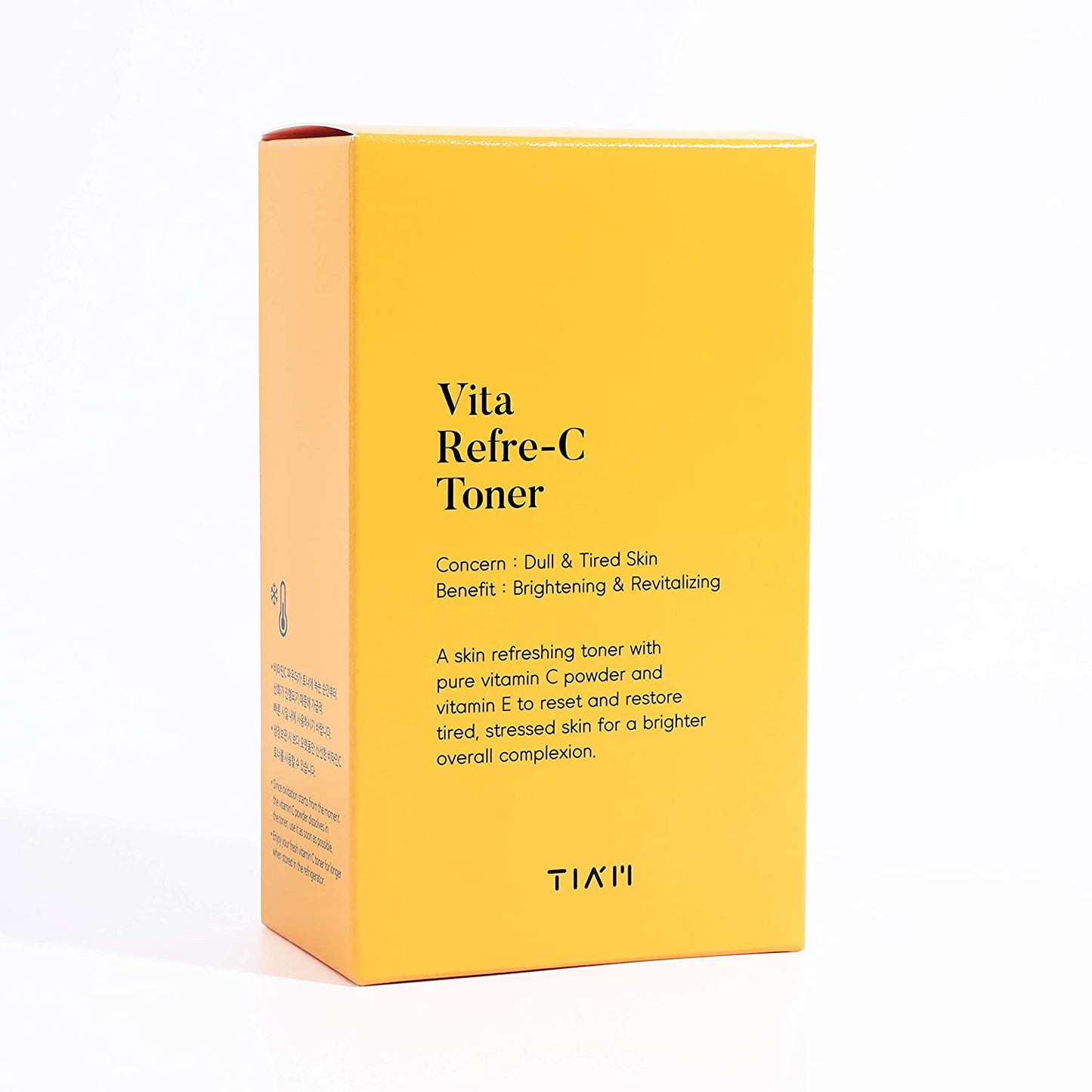 TIAM Vita Refre-C Toner, Pure Vitamin C, Vitamin E Toner (100ml 3.38 fl oz) Skin Care, Korea Cosmetic