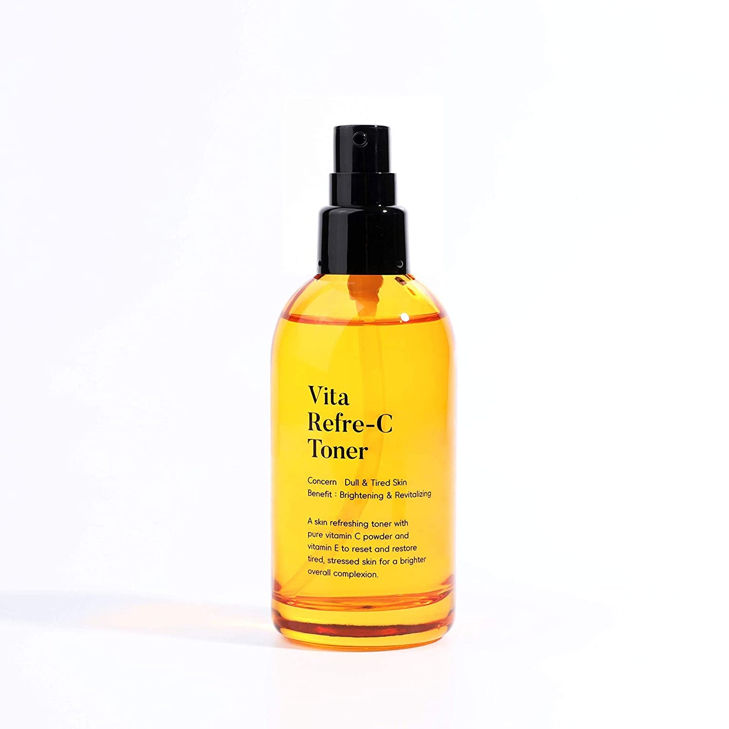 TIAM Vita Refre-C Toner, Pure Vitamin C, Vitamin E Toner (100ml 3.38 fl oz) Skin Care, Korea Cosmetic